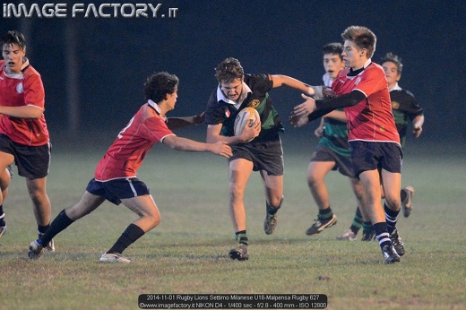 2014-11-01 Rugby Lions Settimo Milanese U16-Malpensa Rugby 627